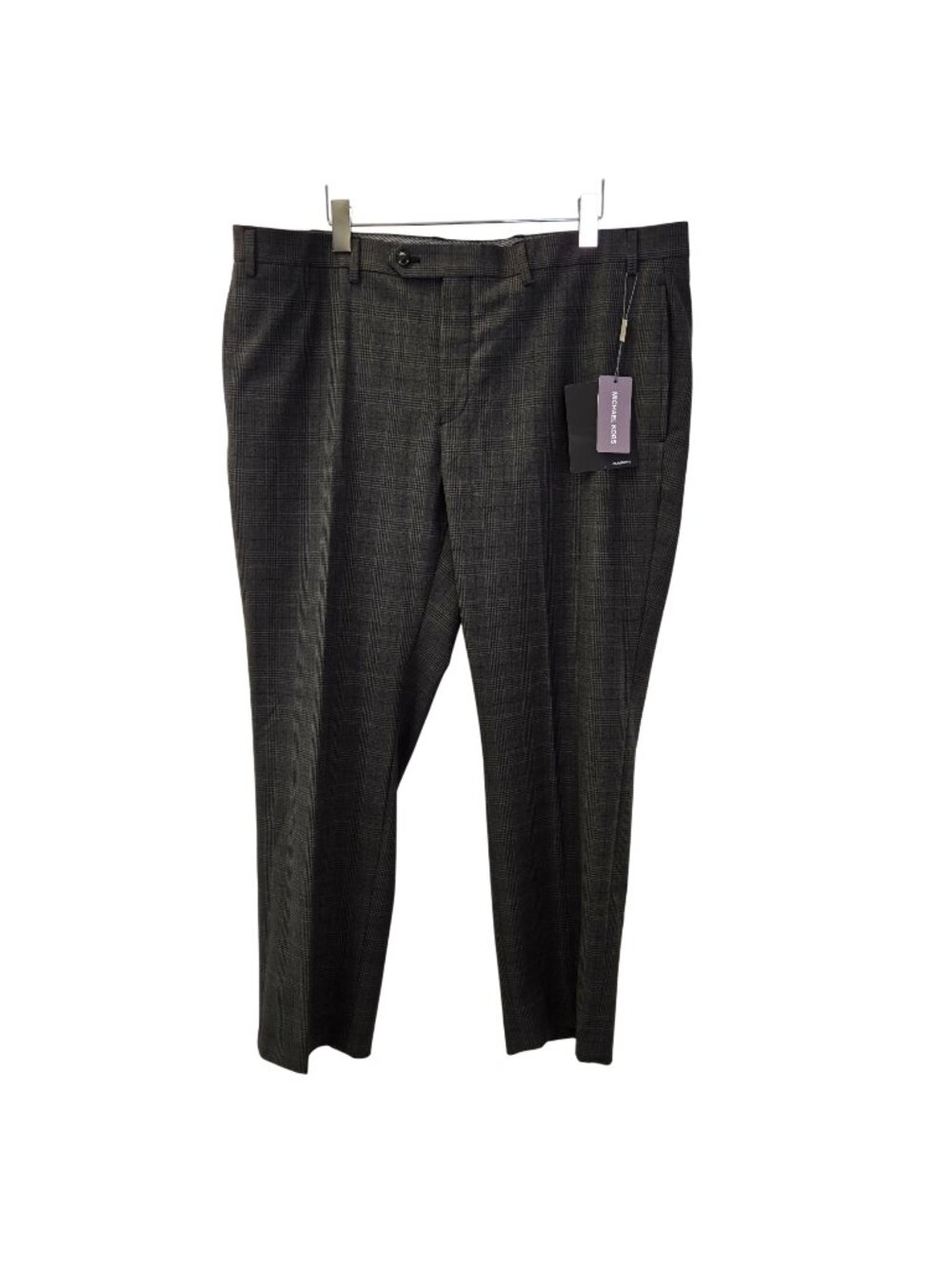 NWT Michael Kors Marvin Glen Plaid Trouser Pants Size 40x29